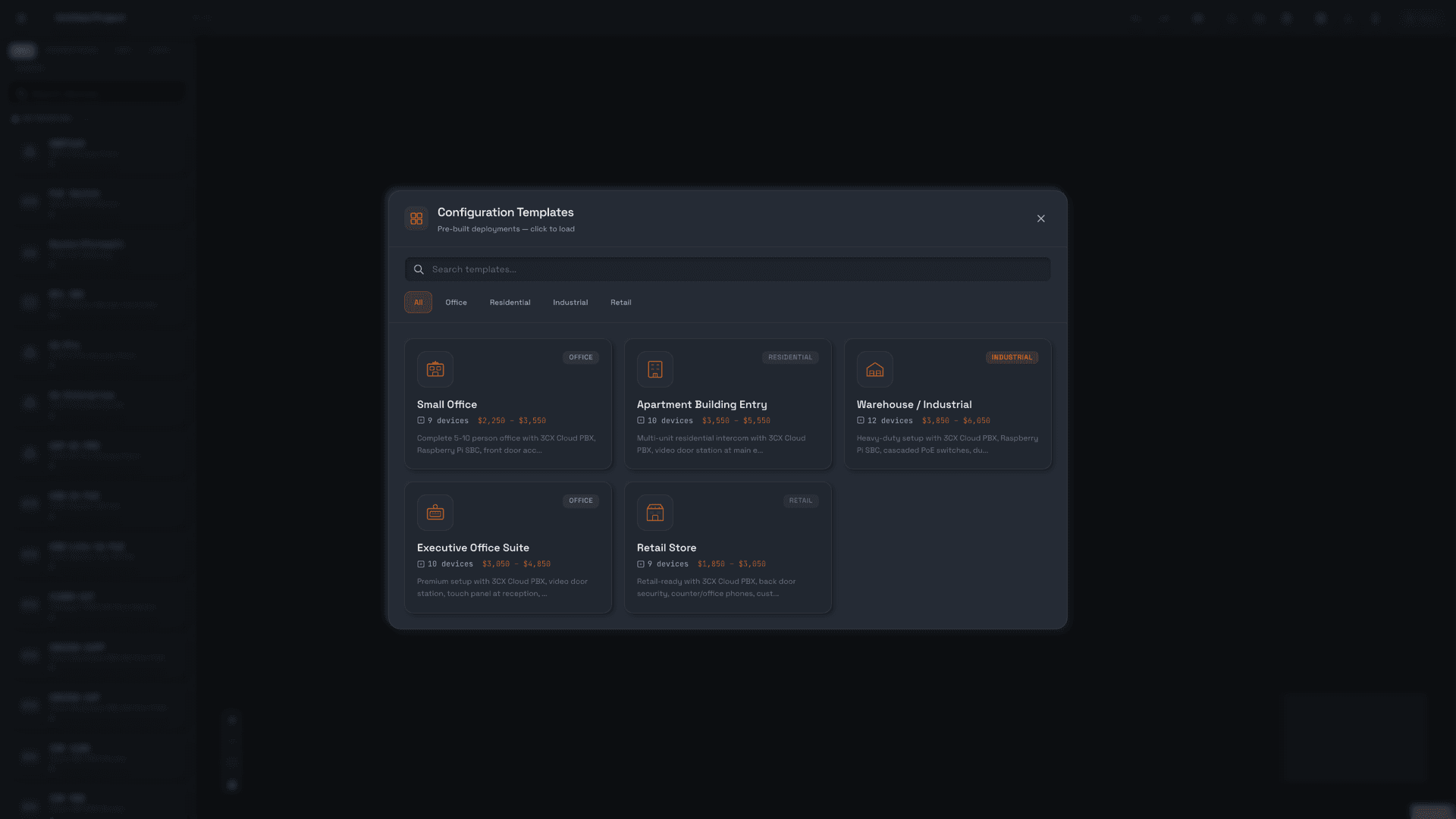 Start with a template